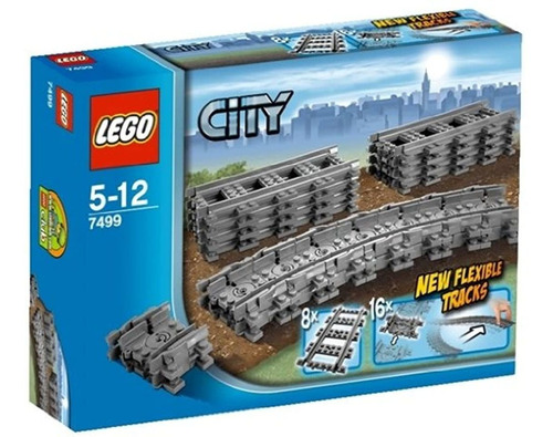 Vias De Tren De Juguete Lego City Modelo 7499