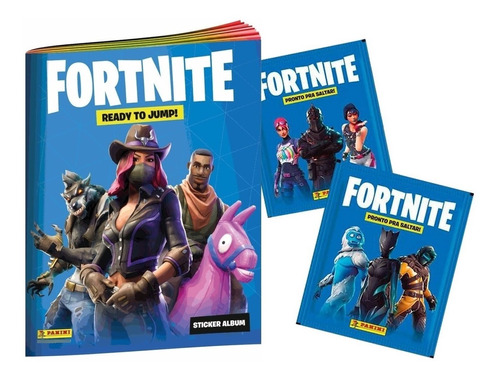 Album De Figurinhas Ilustrado Fortnite E 12 Envelopes Panini