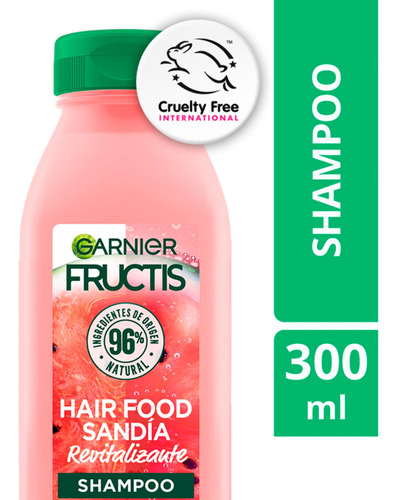 Shampoo Revitalizante Garnier Hair Food Sandia 300ml