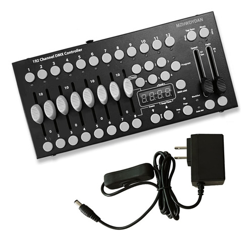 Controlador Dmx, Consola Dmx192, Mini Controlador De Luz Pa.