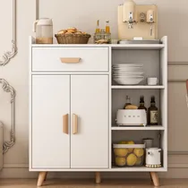 Comprar Rack Mueble Multiusos Cajon Repisas Microondas Cocina Hogar 80x 35x 100cm Blanco Lafulaifu Anaquel Organizador Hogar 4 Niveles