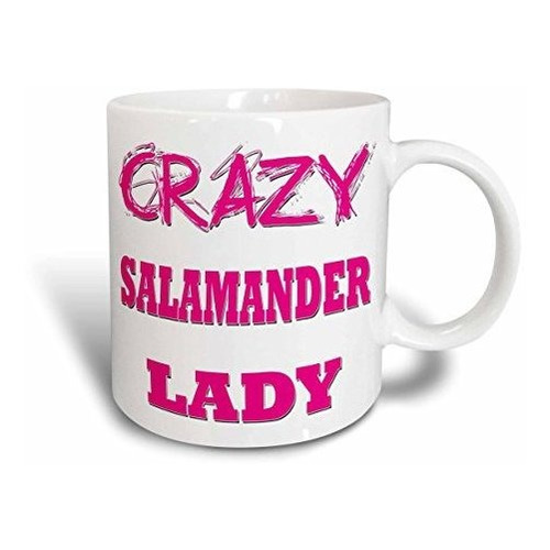 Mug_175273_1 Taza De Cerámica Crazy Salamander Lady, 1...