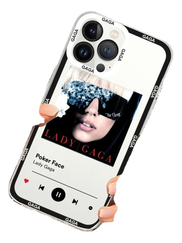 Funda De Teléfono Singer-lady Gaga Para iPhone 11 12 Mini 13