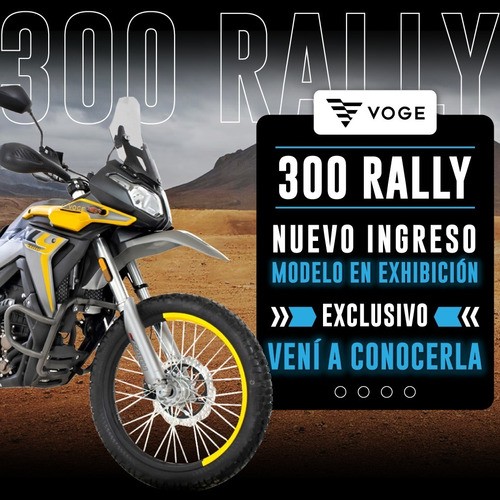Imagen 3 de 25 de Voge 300 Rally Moto On Off Veni A Conocerla A Uno Motos