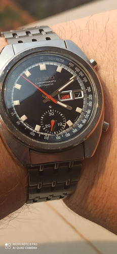 Vintage Seiko Bruce Lee 6139-6012 Original Cronógrafo 12/72