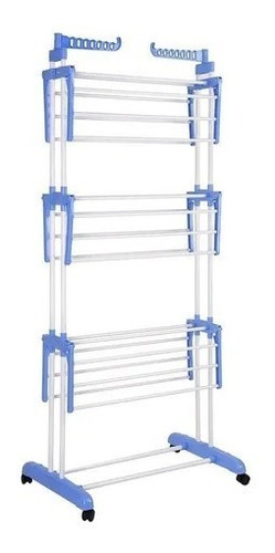Imagen 3 de 5 de Tendedero Colgador Secador De Ropa Plegable