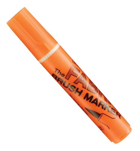 Uchida Marvy Marcador Punta Pincel Tela, Color Naranja