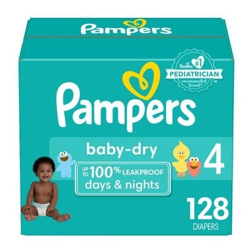 Pampers Baby Dry Pañal Talla 4 - Unidad a $1796