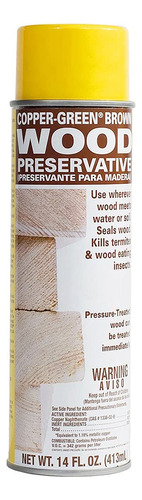 Green's Aerosol Color Marron Cobre Para Madera Onza