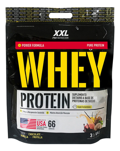 Whey Protein 3kg Xxl Pro Nutrition