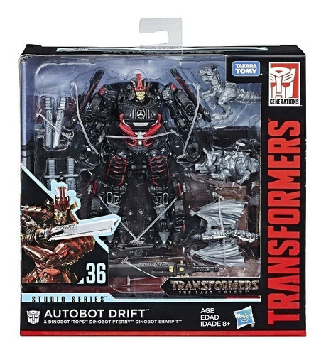 Transformers Studio Drift Con Baby Dinobots 36 Deluxe Class
