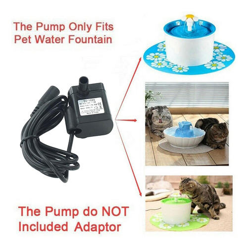 3 Mini Bomba De Agua Silenciosa 3w 12v Sin Escobillas Para