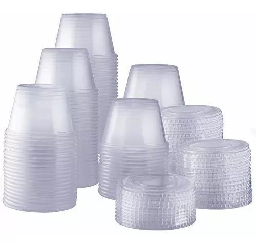 2 Juegos De 200 Vasos De Plastico Desechables Para Chupitos De Gelatina De ...