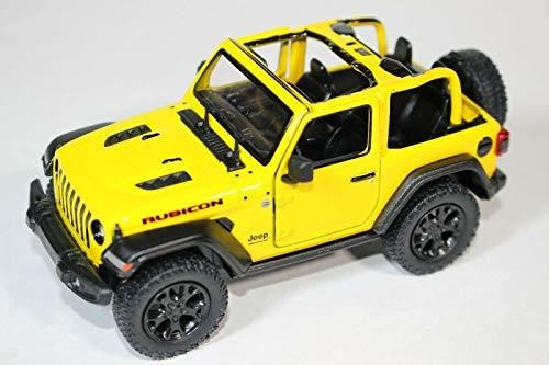 Jeep Juguete 2018 Jeep Wrangler Rubicon No Top Amarillo - Ki