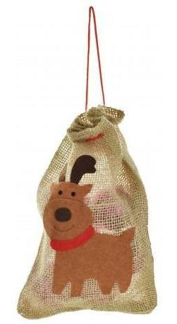 Pack 3x: Bolsa Alpillera Adorno Navidad 29 X 20cm