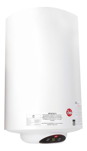 Imagen 2 de 3 de Termotanque eléctrico Rheem Digital TM-50R blanco 50L 220V-240V