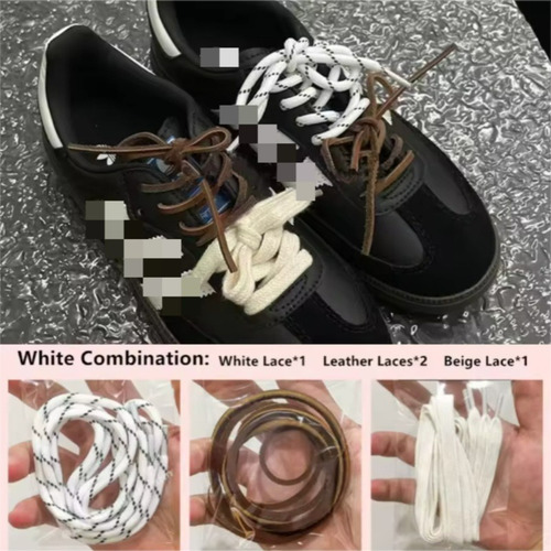 Juego De 4 Cordones Planos Redondos Para Bricolaje, Retro De