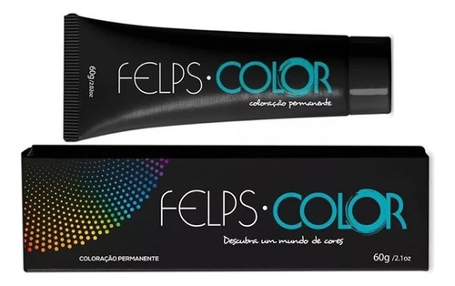  Felps Color Coloração Permanente Louro Escuro 6.0 .60gr