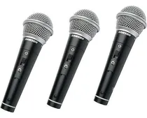 Comprar Set Samson De 3 Micrófonos Dinámicos R21s