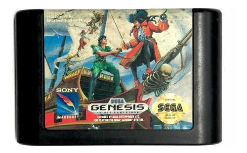 Hook - Juego Original Sega Genesis Ntsc Peter Pan Garfio