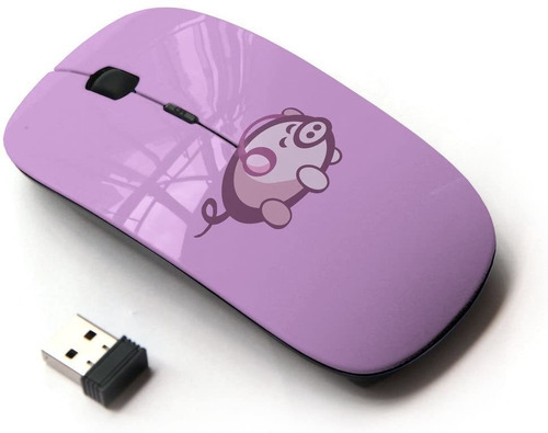 Mouse Koolmouse, Inalambrico/dibujo Cerdo/2.4g