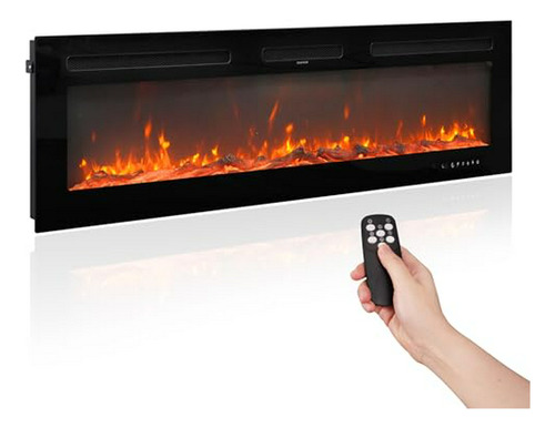 Chimenea Eléctrica 60  Control Remoto Y Panel