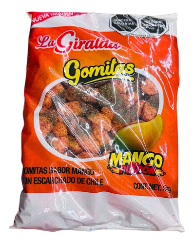 Gomitas Enchiladas La Giralda Mango Pikron Bolsa 1kg