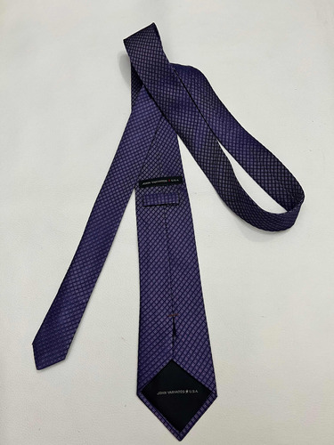 Corbata John Varvatos En Color Azul Con Violeta