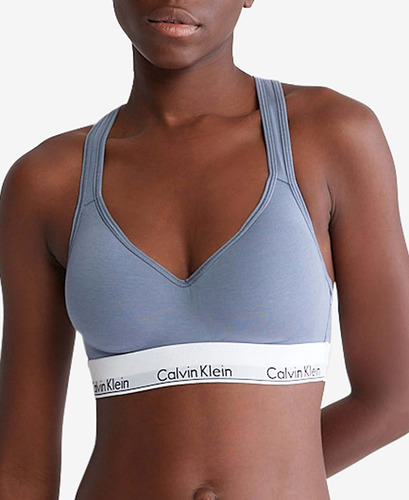 Bra Azul Calvin Klein Modern Cotton Mujer