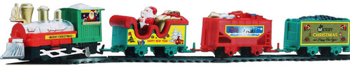 Tren De Navidad De Bricolaje, Tren De Navidad De Pista Larga