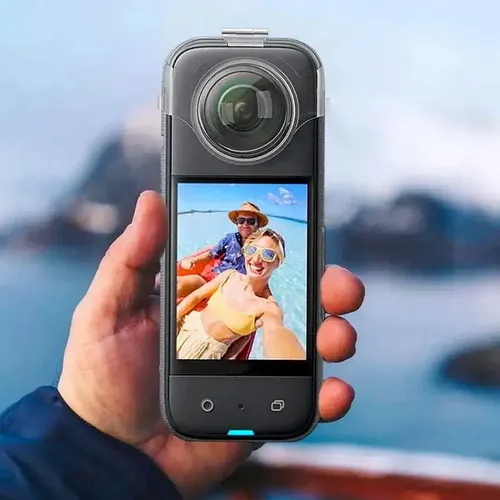 Insta360 X3 5.7K 360° 72MP Câmera de Ação com Vídeo HDR ativo