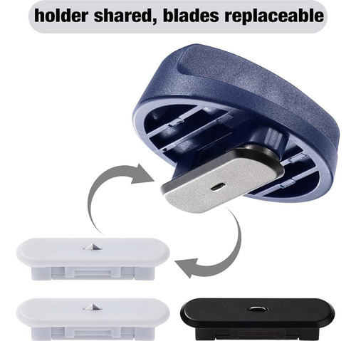 Kit De Cuchillas De Repuesto Likart 4 Piezas Azul Para