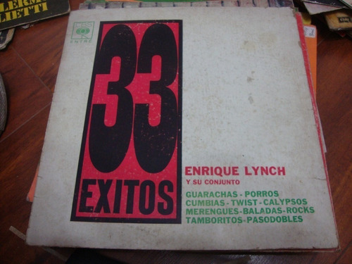 Portada Enrique Lynch 33 Exitos P1