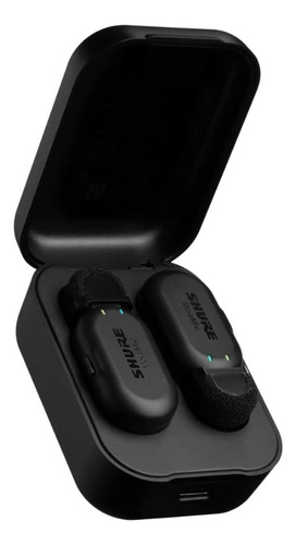 Par De Microfones Lapela Sem Fio Movemic Two Shure Mv-two-z7