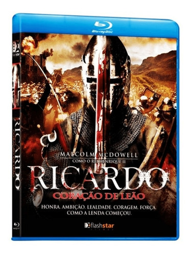 Blu-ray - Ricardo Coração De Leão - Malcolm Mcdowell