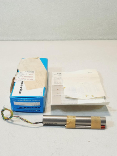 Schaevitz Linear Displacement Sensor 02560394-00 Hr 500 Ttv