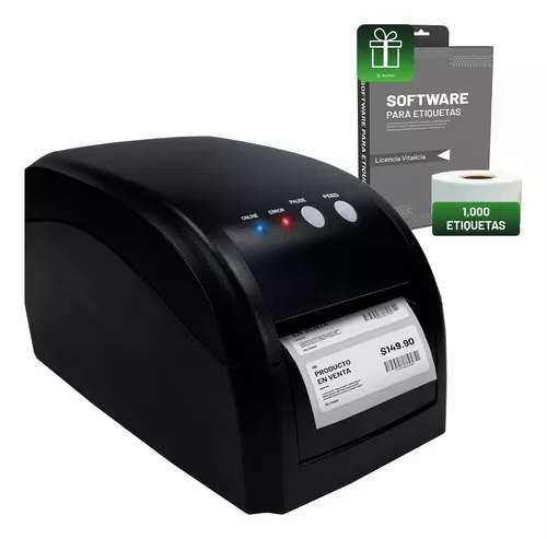 Impresora Térmica de etiquetas adhesivas para códigos de barra 318B –  JPSYSTEMS mayorista de tecnologia
