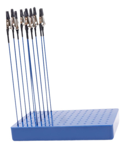 10 Piezas De Clips De Pintura Soporte De Azul 20 Clips