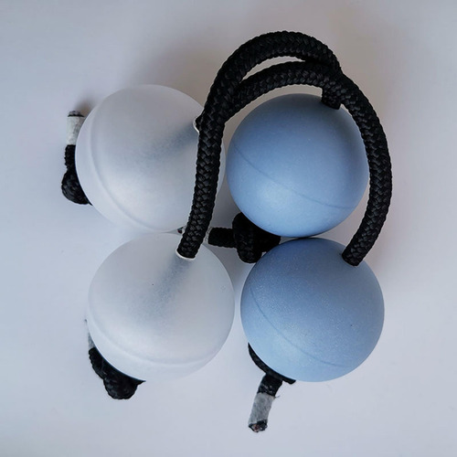4x Shaker Instrumento De Percusión De Conveniente Azul Y