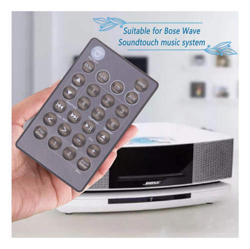 Control Remoto De Bose De Reemplazo Universal Para Bose Wave