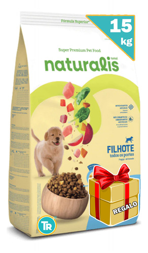 Ración Naturalis Cachorro Pollo, Pavo Y Frutas + E Gratis