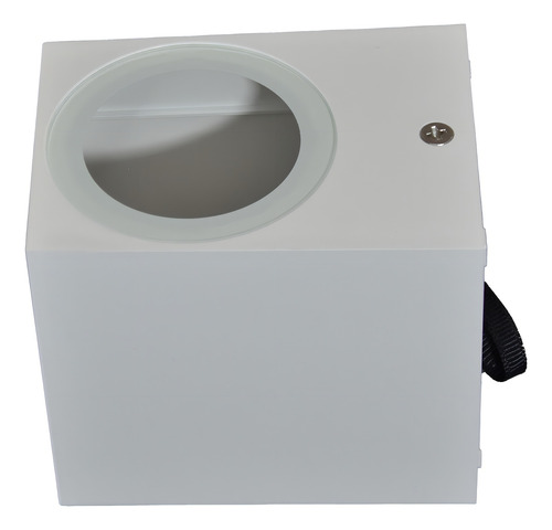 Luminaria Led De Sobreponer En Pared Minimalista 7w Color blanco Merlín Illux Ml-7407