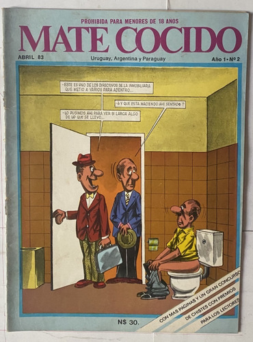 Mate Cocido, Nº 2 / Humor Uruguayo, 1983 / X7