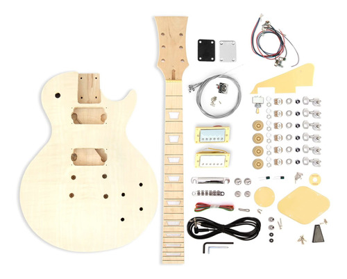 Thefretwire Kit Guitarra Electrica Spalted Diy Construye