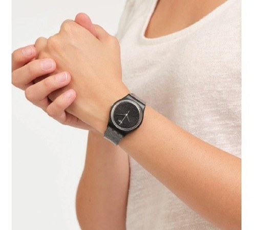 Reloj Swatch New Bioceramic Magi Blacksparkle So28b105