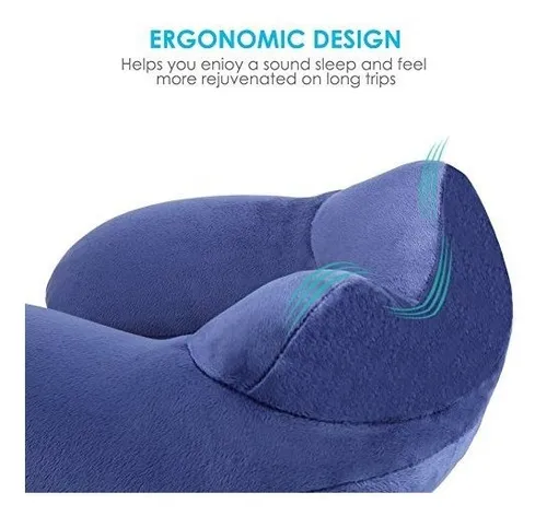 Almohada De Viaje, Urophylla Suave Terciopelo Inflables Viaj