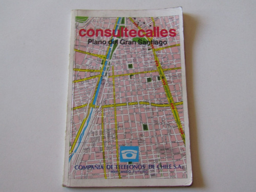 Consulte Calles Del Gran Santiago Compañia De Telefonos 