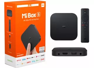 Xiaomi Mi Box S 4k 8gb Storage 2gb Ram C/control Mdz-22-ab