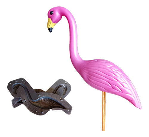 1 Forma / Molde Fibra Vidro Fazer Flamingo Mod 04 Cor Água