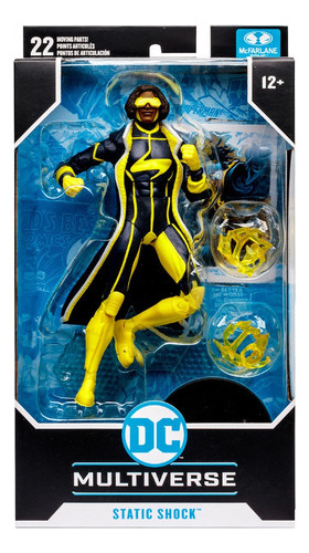 Static Shock  Dc New 52 , Dc Multiverse - Mcfarlane Toys